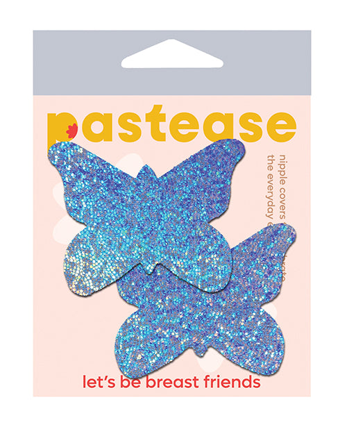 Pastease Pastease Premium Glitter Butterfly - Blue O/S
