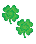 Not Regular Toys Pastease Four Leaf Clover Glitter Velvet Pumping Shamrock - Green O/S - Image 2