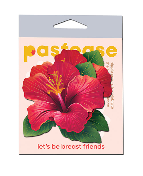 Not Regular Toys Pastease Tropical Vibrant Hawaiian Hibiscus Botanical Flower - Red O/S