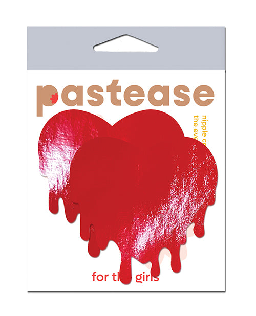 Pastease Pastease Faux Leather Melty Heart - Red O/S