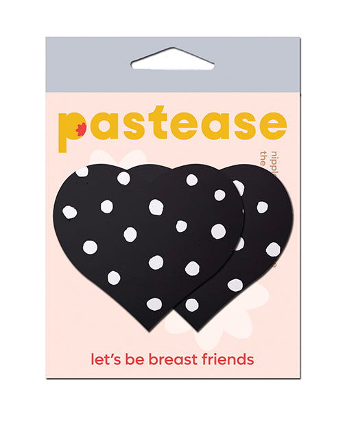 Not Regular Toys Pastease Heart w/Polka Dot - White/Black O/S