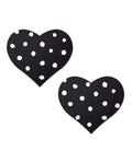 Not Regular Toys Pastease Heart w/Polka Dot - White/Black O/S - Image 2