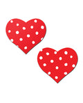 Not Regular Toys Pastease Heart w/Polka Dot - Red/White O/S - Image 2