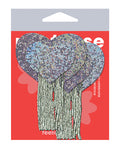Pastease Pastease Tassel Glitter Heart - Silver O/S