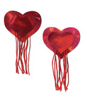 Pastease Pastease Tassel Holographic Heart - Red O/S - Image 2