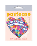 Pastease Pastease Tits Your Birthday! Heart - Multi-Color O/S - Image 2