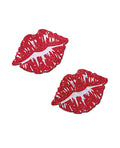 Pastease Pastease Premium Sparkle Kissing Lips - Red O/S - Image 2