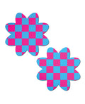 Not Regular Toys Pastease Neon Checkered Petal - Pink/Blue O/S - Image 2