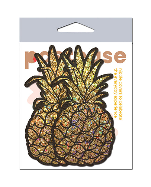 Pastease Pastease Premium Glitter Pineapple - Gold O/S