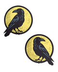 Not Regular Toys Pastease Raven & Full Moon - Black/Yellow O/S - Image 2
