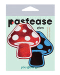 Pastease Pastease Premium Shiny Glow in the Dark Shroom - Red/White O/S