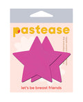 Pastease Pastease Basic Star Black Light Reactive - Neon Pink O/S