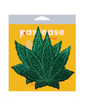 Pastease Pastease Coverage Glitter Pot Leaf- Green O/S - Image 2