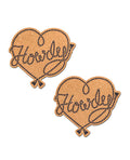 Pastease Howdy Rope Heart - Tan O/S (2)
