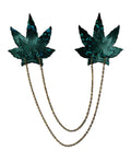 Pastease Pastease Chains Disco Weed Leaf - Green O/S - Image 2
