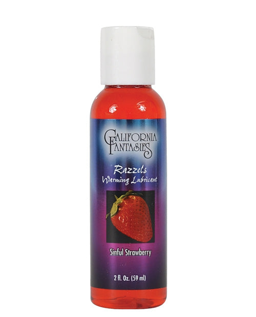 Razzels Razzels Warming Lubricant - 2 oz Sinful Strawberry