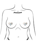 Pastease Pastease Premium Petites Holographic Heart - Silver O/S Pack of 2 Pair - Image 3