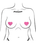 Pastease Pastease Petites XO Hearts - Pink O/S - Image 3