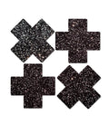 Pastease Pastease Premium Petites Sparkle Plus X - Black O/S Pack of 2 Pair - Image 2