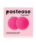Pastease Pastease HALOS Silicone Nipple Covers w/Travel Box - Neon Pink A-C Cup 10 or More Uses - Image 2