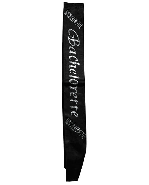 OMG International Bachelorette Non Flashing Sash - Black