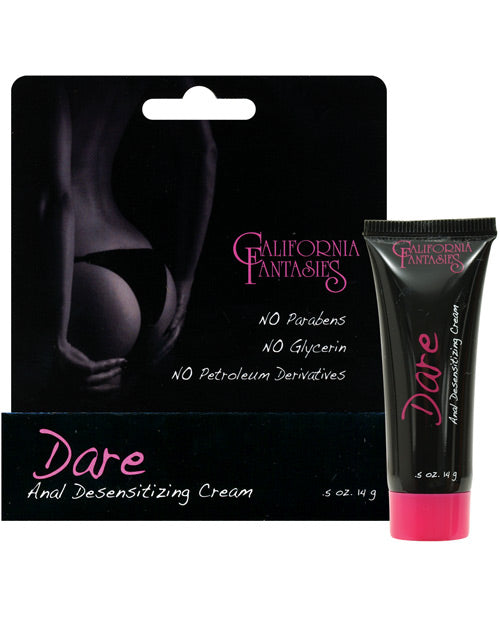 Dare to be Bare Dare Anal Desensitizing Cream - .5 oz Tube Boxed