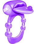 X-Treme Vibe Pierced Tongue X-treme Vibrating Pleasure Ring - Purple - Image 2