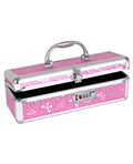 No Brand Lockable Vibrator Case - Pink