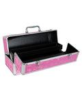 No Brand Large Lockable Vibrator Case - Pink