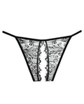 Adore Adore Lace Enchanted Belle Panty Black O/S - Image 3