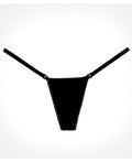 Adore Adore Between the Cheats Velvet Panty Black O/S - Image 4