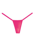 Adore Adore Between the Cheats Wetlook Panty Hot Pink O/S - Image 2