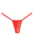 Adore Adore Between the Cheats Wetlook Panty Red O/S - Image 2