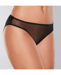 Adore Adore Sheer Teaz Open Panty Black O/S