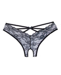 Adore Adore Crush Lace Open Panty Black O/S - Image 4