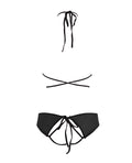 Allure Allure Marley Mesh Peek A Boo Top & Open Panty Black S/M - Image 5
