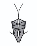 Allure Allure Nicola Open Cup Mesh Teddy Black L/XL - Image 4