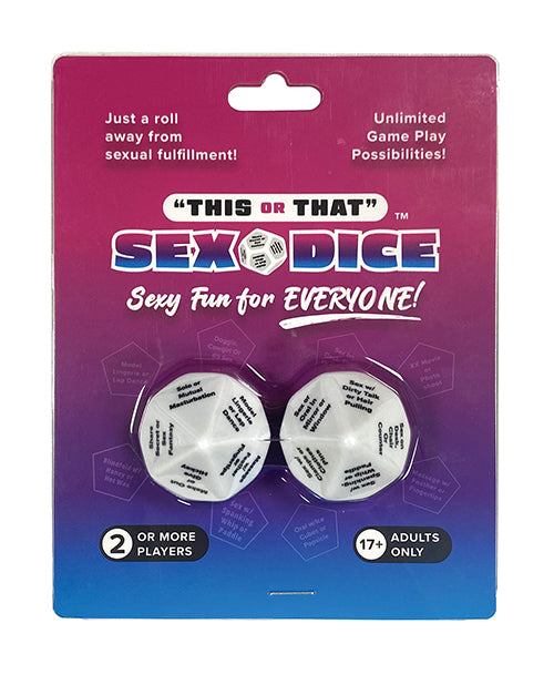 Ball &amp; Chain This or That Sex Dice Game