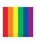 Beistle Pride Luncheon Napkins - Rainbow Pack of 16