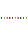 Beistle Pride Flag Pennant Banner
