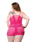 Beverly Hills Naughty Girl Beverly Hills Naughty Girl Low V Front Dress Pink QN - Image 2