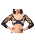Beverly Hills Naughty Girl Crotchless Side Straps Leggings Black O/S (2)