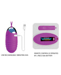 Pretty Love Pretty Love Jessica 12 Functions Egg Vibrator - Fuchsia - Image 4