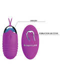 Pretty Love Pretty Love Jessica 12 Functions Egg Vibrator - Fuchsia - Image 5