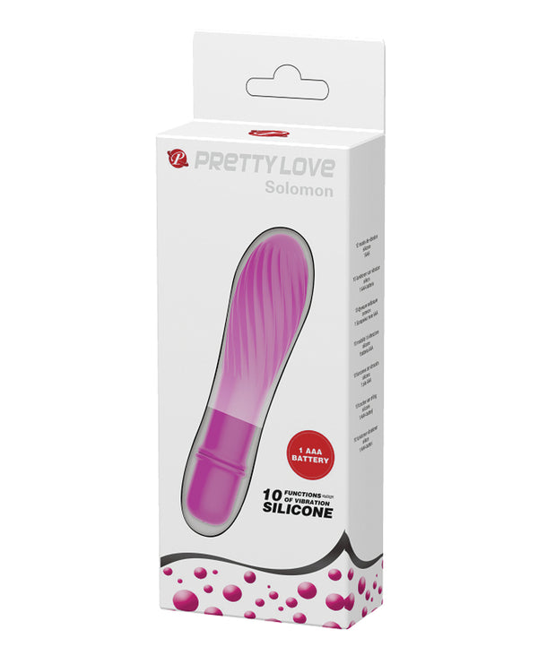 Pretty Love Pretty Love Solomon Brawny G-Spot Vibrator - Fuchsia