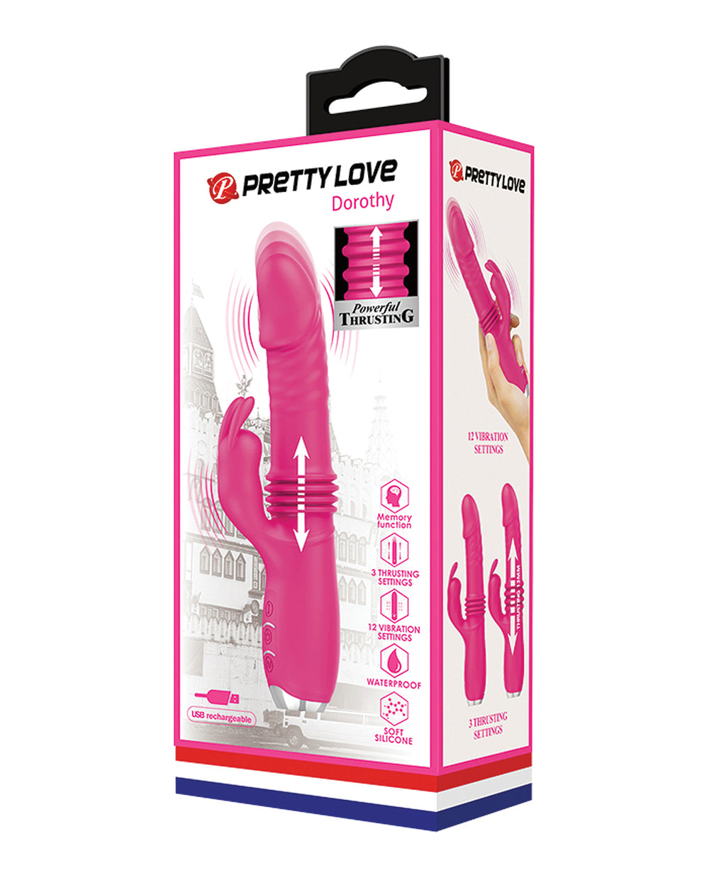 Pretty Love Pretty Love Dorothy Thrusting Rabbit - Pink