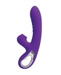 Pretty Love Pretty Love Jersey Sucking & Vibrating Rabbit - Purple - Image 3