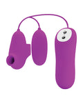 Pretty Love Pretty Love Suction & Vibro Bullets - Fuchsia - Image 5