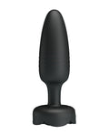 Pretty Love Pretty Love Tarion Thrusting Butt Plug w/Multi Color Bottom Light - Black - Image 2