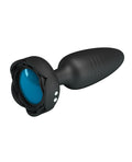 Pretty Love Pretty Love Tarion Thrusting Butt Plug w/Multi Color Bottom Light - Black - Image 4